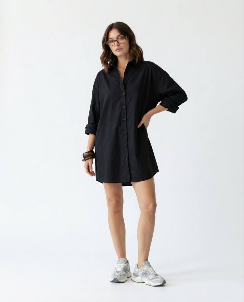 Женское Рубашка Fame