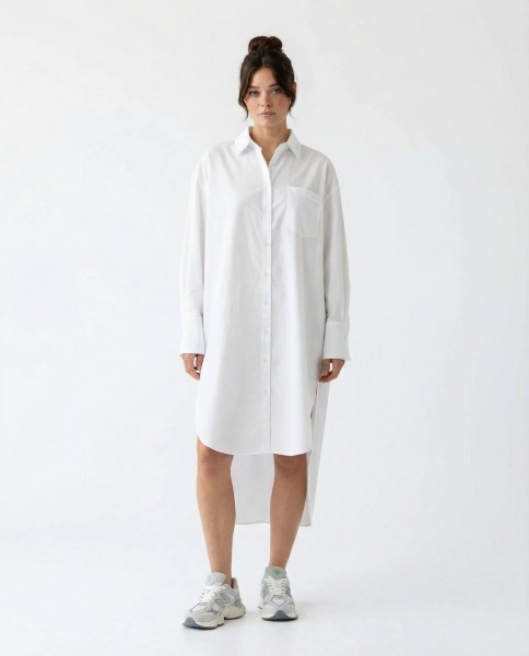 Женское Платье-Рубашка Fame