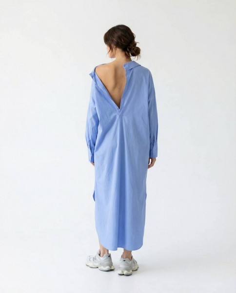 Женское Платье-Рубашка Fame