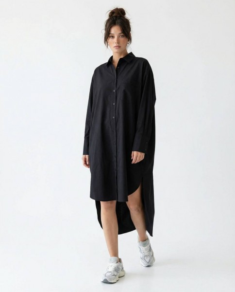 Женское Платье-Рубашка Fame