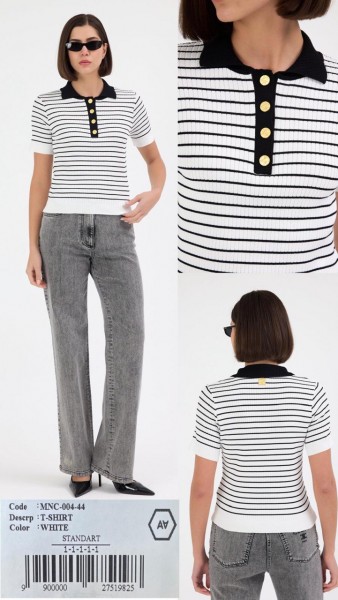 Женская Трикотажная Кофточка A.M.N.