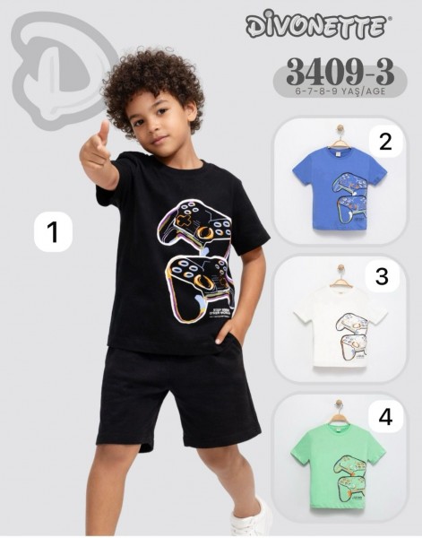 Футболка Для Мальчика Divonette (6-7-8-9лет) 