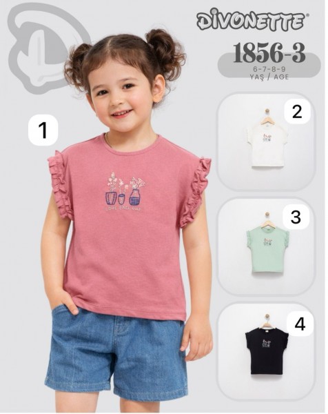 Футболка Для Девочки Divonette (6-7-8-9лет) 