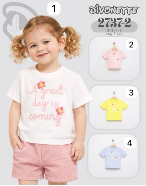 Футболка Для Девочки Divonette (2-3-4-5лет)