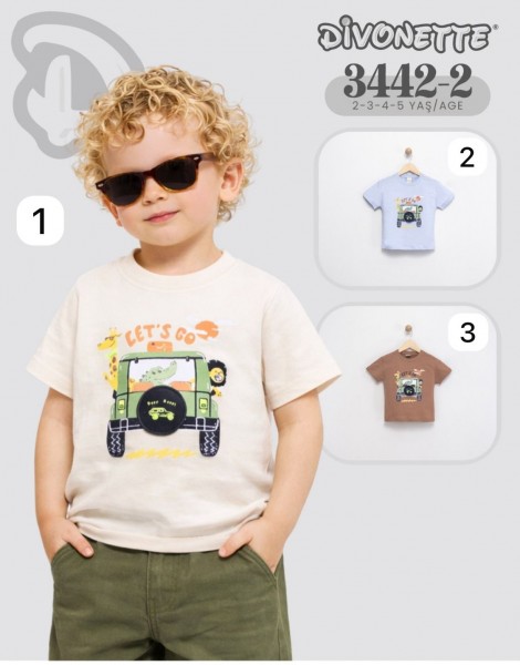 Футболка Для Мальчика Divonette (2-3-4-5лет)