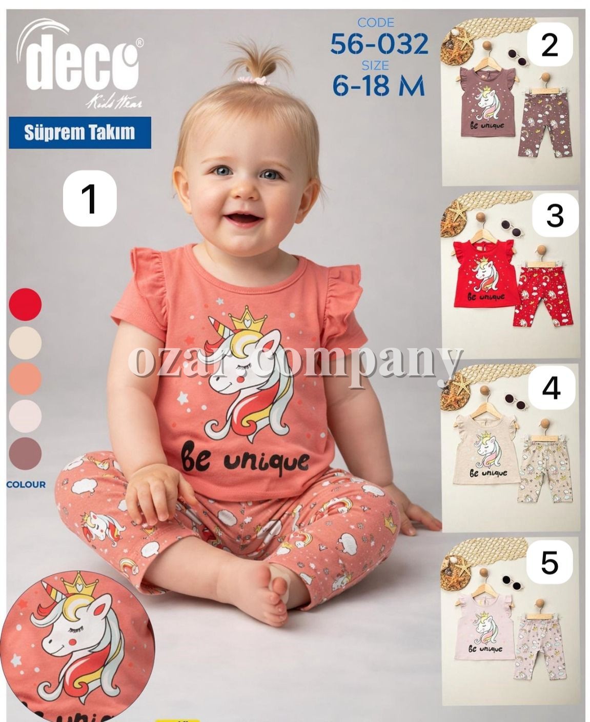 Костюм Для Девочки Deco (6-9-12-18мес.)