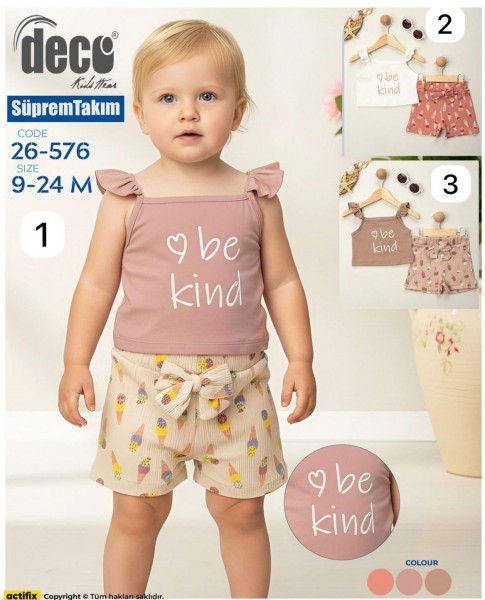 Костюм Для Девочки Deco (9-12-18-24мес.)