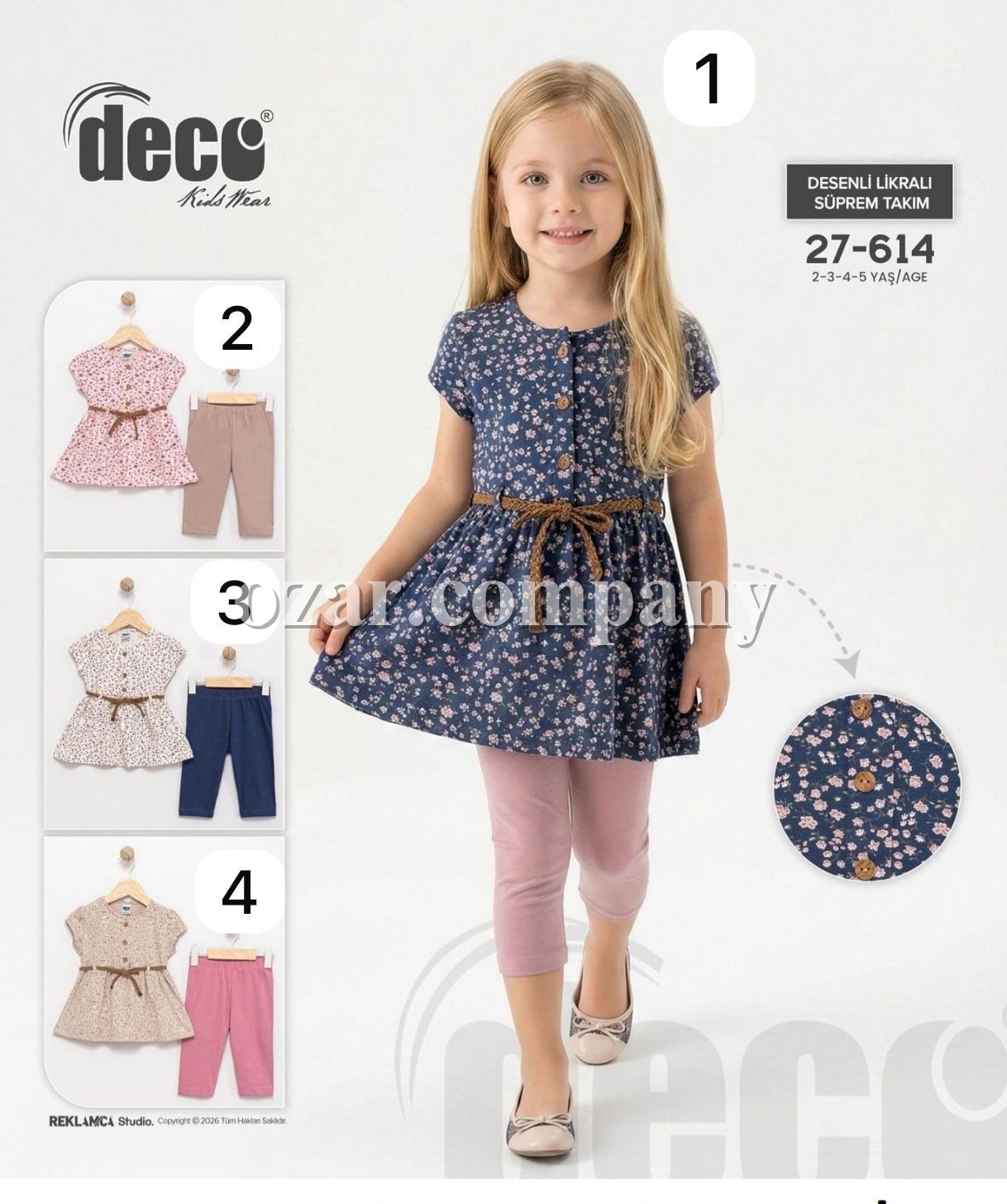 Костюм Для Девочки Deco (2-3-4-5лет)