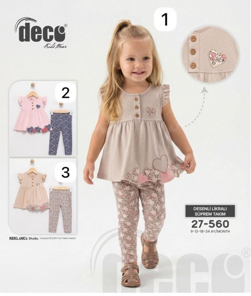 Костюм Для Девочки Deco (9-12-18-24мес.)