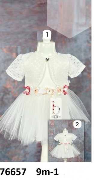 Нарядное Платье Для Девочки Bulsen (9-12-18мес.)