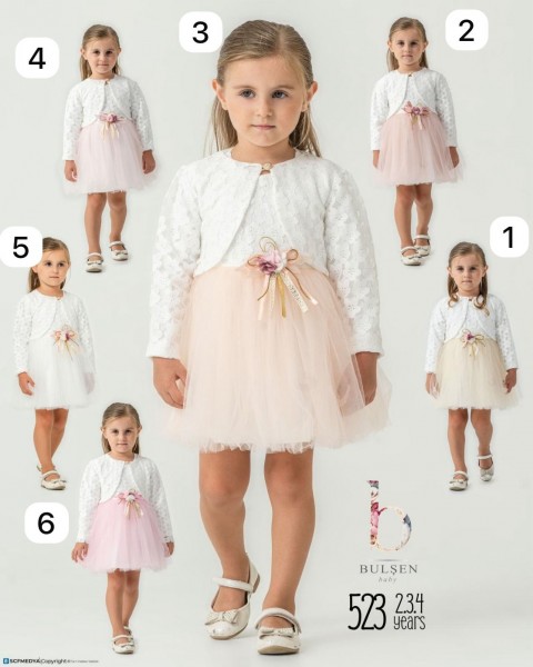 Нарядное Платье Для Девочки Bulsen (2-3-4лет) 