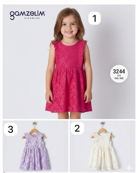 Платье Для Девочки Gamzelim (2-3-4-5лет)