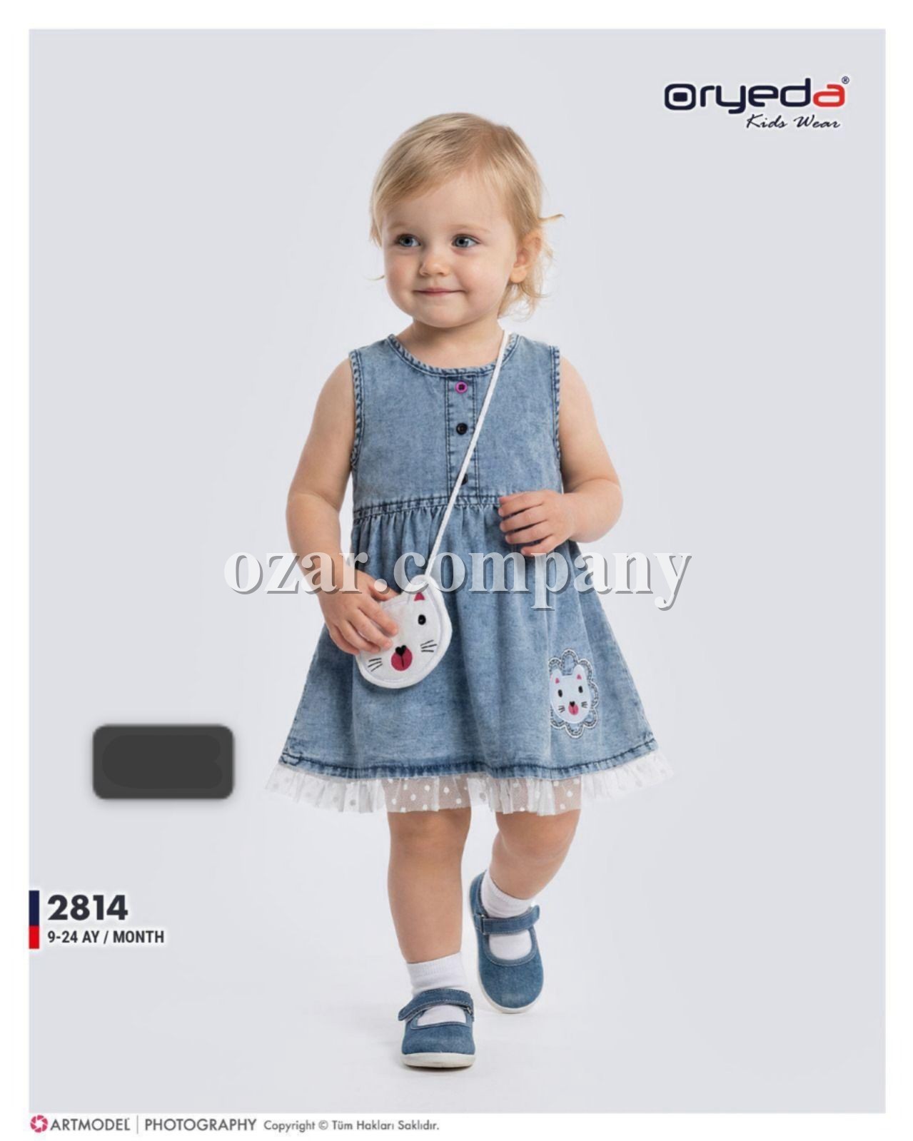 Джинсовое Платье Для Девочки Oryeda (6-12-18-24мес.)