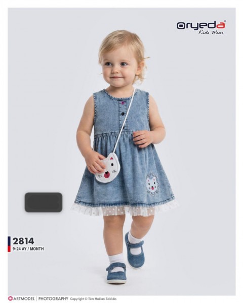 Джинсовое Платье Для Девочки Oryeda (6-12-18-24мес.)