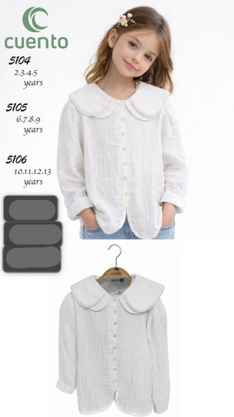 Рубашка Для Девочки Cuento (10-11-12-13лет)