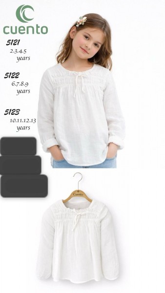 Рубашка Для Девочки Cuento (10-11-12-13лет)