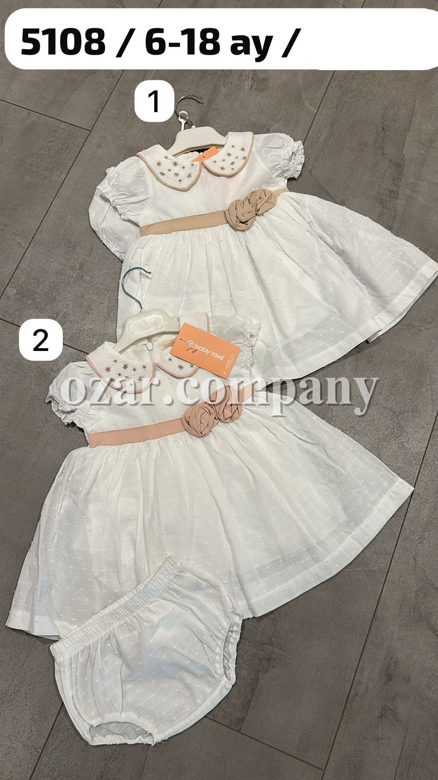 Платье Для Девочки Baby Rose (6-9-12-18мес.)