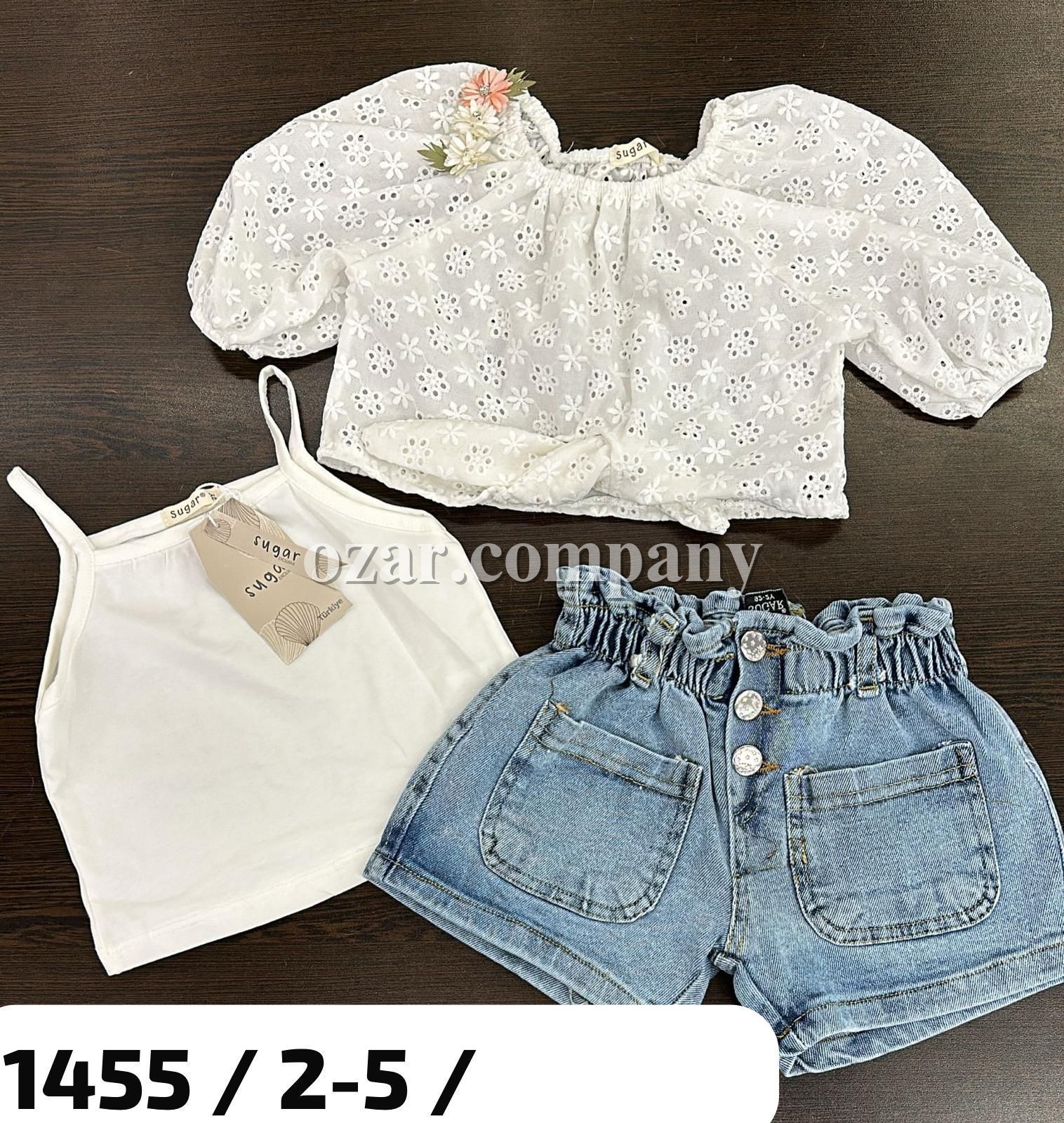 Костюм Тройка Для Девочки Sugar (2-3-4-5лет)