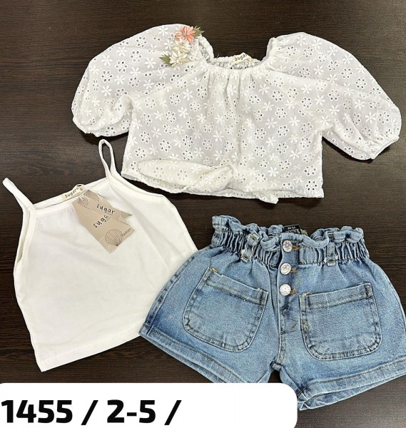 Костюм Тройка Для Девочки Sugar (2-3-4-5лет)