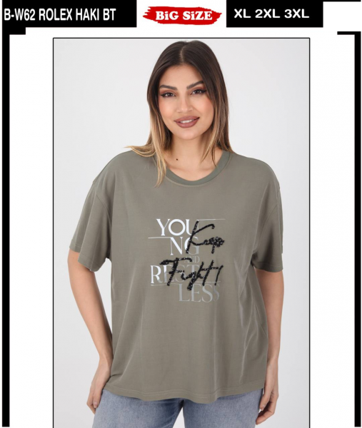 Женская Футболка Whitney (Большие размеры)