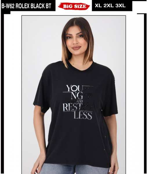 Женская Футболка Whitney (Большие размеры)