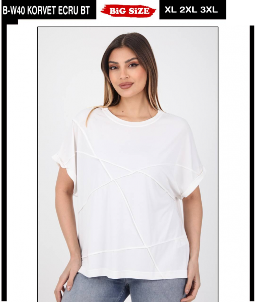 Женская Футболка Whitney (Большие размеры)