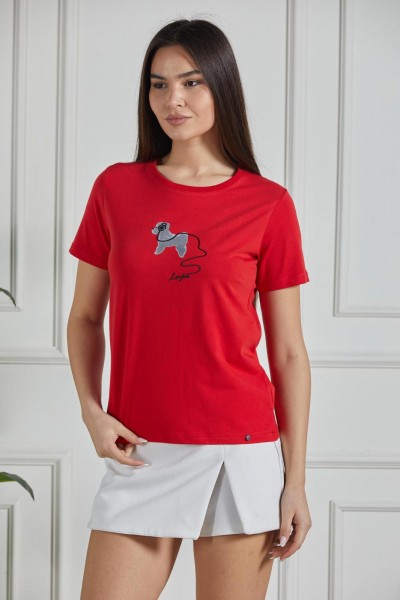 Женская Футболка Lov Joi