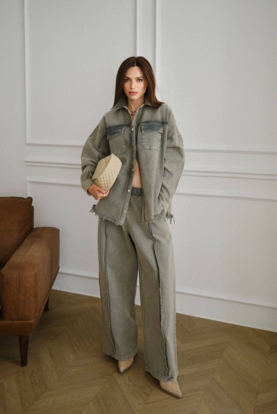 Женский Джинсовый Костюм Trikotto 