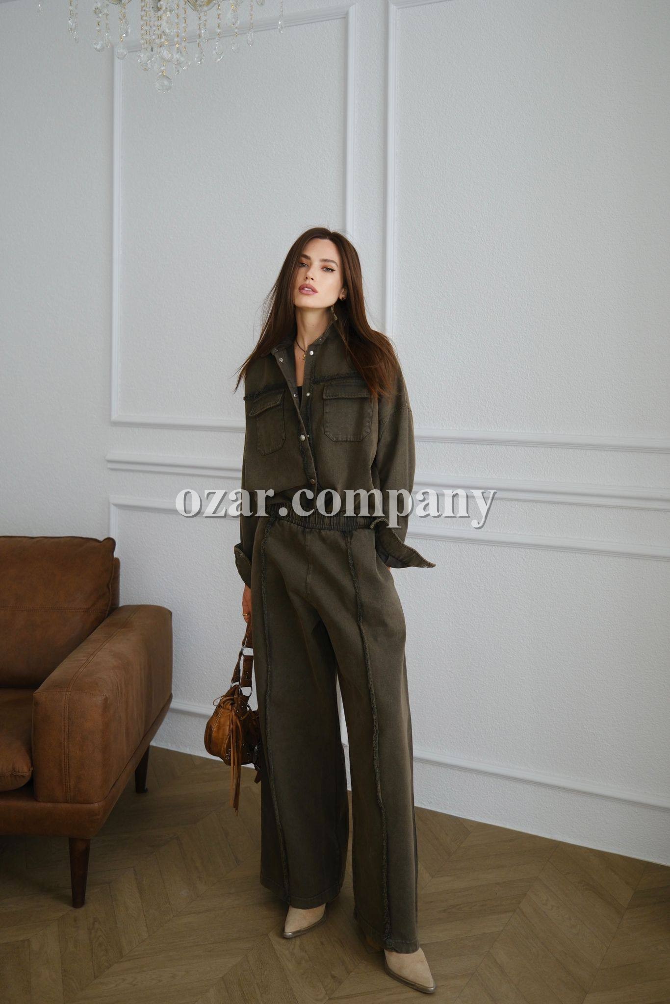 Женский Джинсовый Костюм Trikotto 