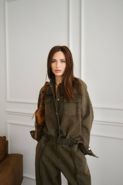 Женский Джинсовый Костюм Trikotto 