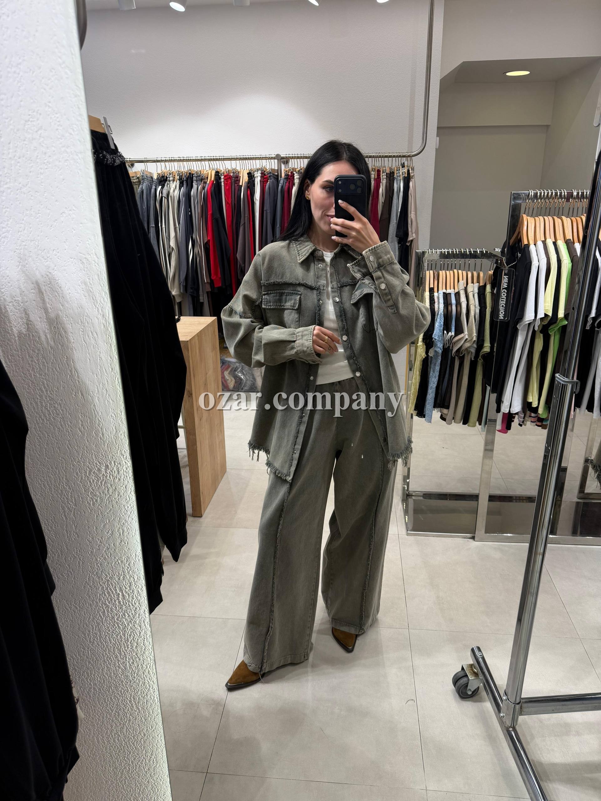 Женский Джинсовый Костюм Trikotto 