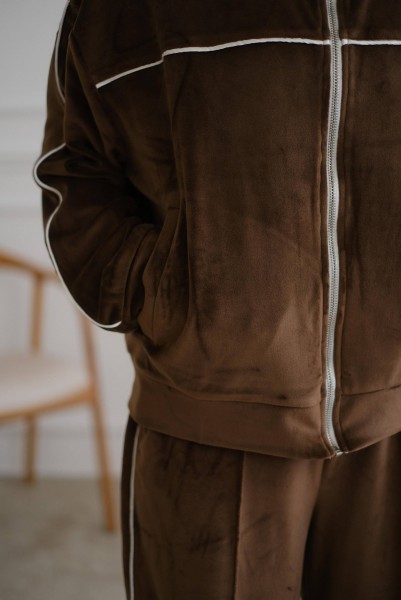 Женский Велюровый Костюм Trikotto