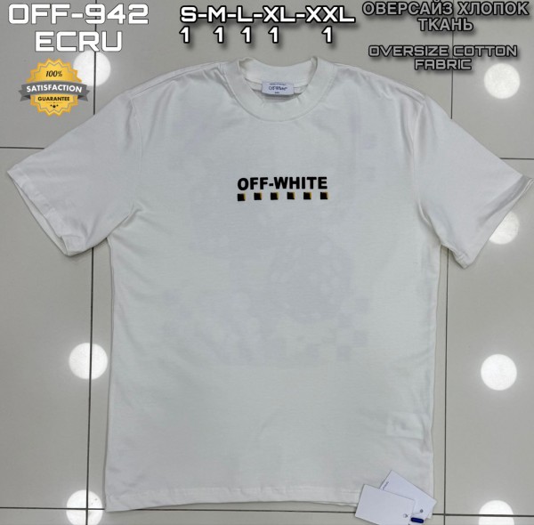 Мужская Футболка Off-White