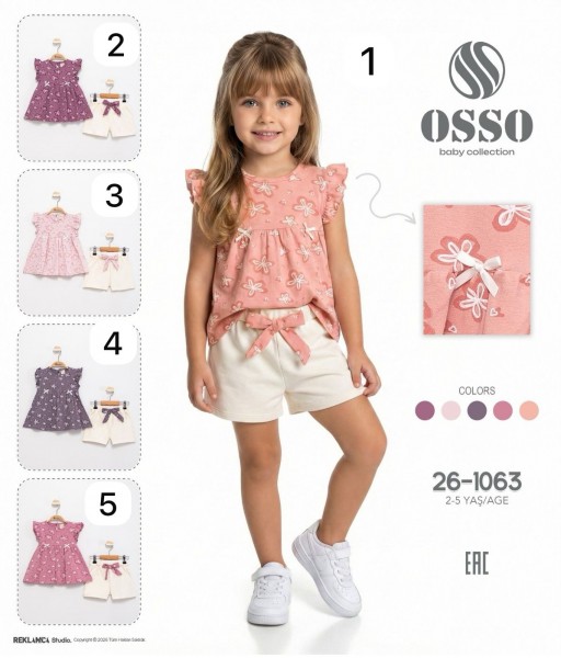 Костюм Для Девочки OSSO (2-3-4-5лет)
