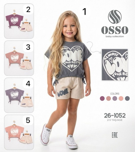Костюм Для Девочки OSSO (2-3-4-5лет)