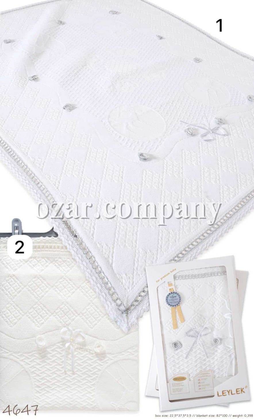 Покрывало Для Новорождённых Leylek (82*100см)