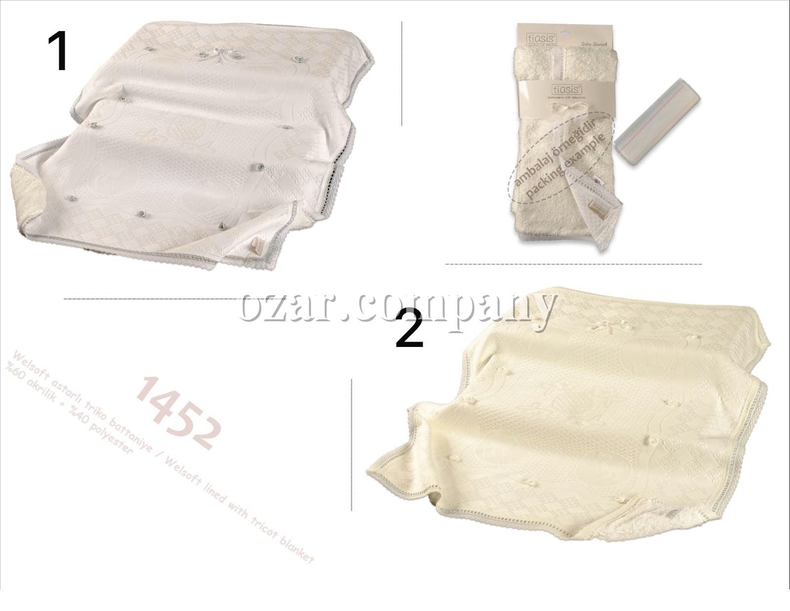 Покрывало Для Новорождённых Leylek (84*100см)