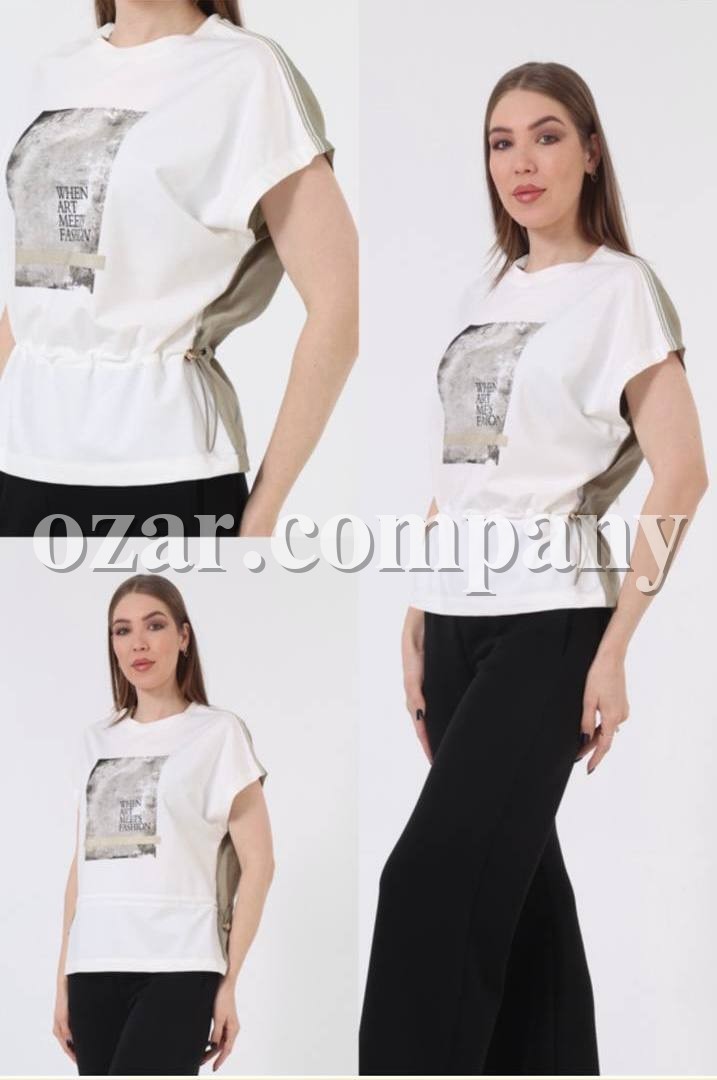 Женская Футболка Cute