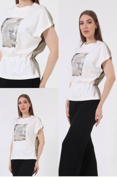 Женская Футболка Cute