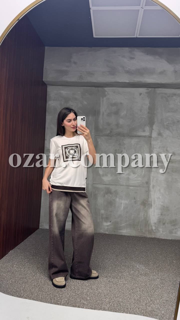 Женская Футболка Cute