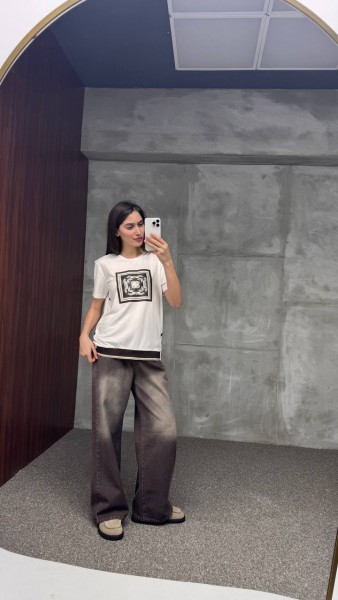 Женская Футболка Cute