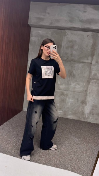 Женская Футболка Cute