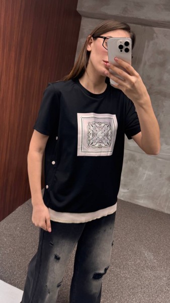 Женская Футболка Cute