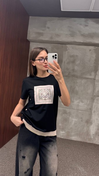 Женская Футболка Cute