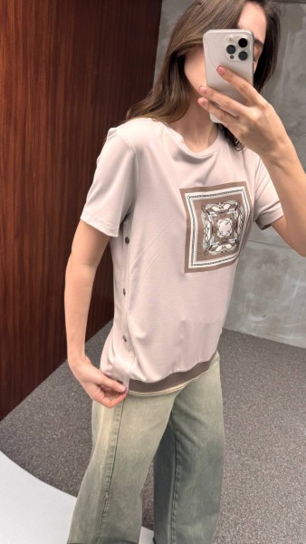 Женская Футболка Cute