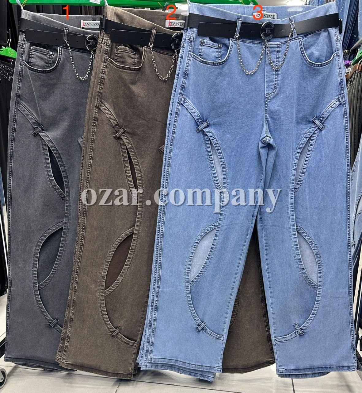 Женские Джинсы Zanessi (Большие размеры) 