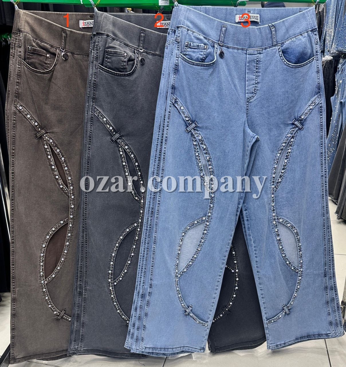 Женские Джинсы Zanessi (Большие размеры) 