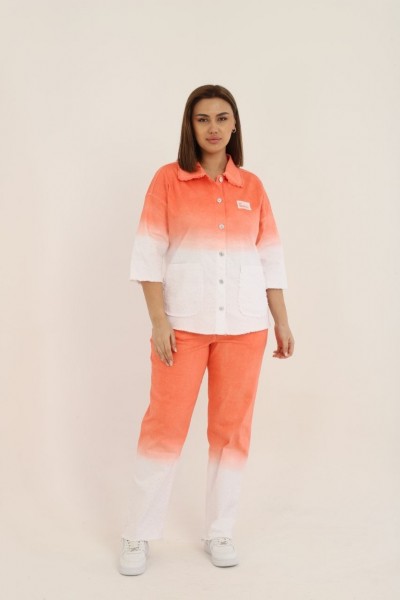 Женский Джинсовый Костюм Selly (Большие размеры) 