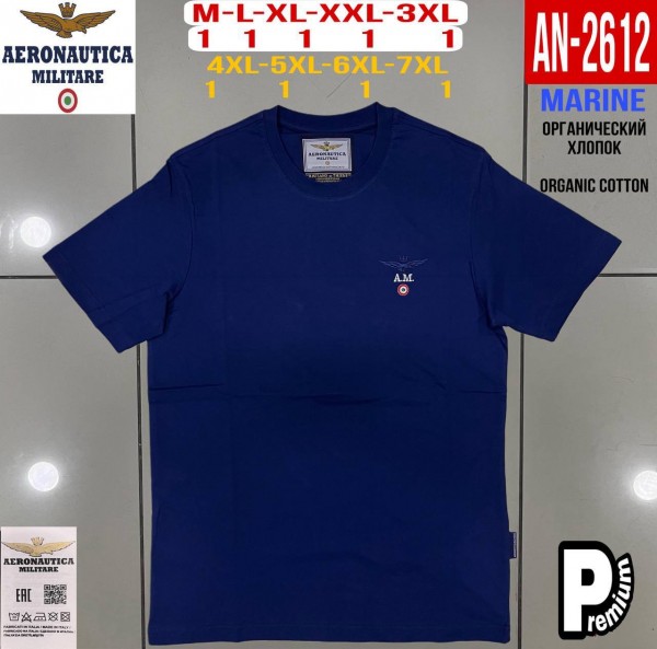 Мужская Футболка Aeronautica Militare (Большие размеры)