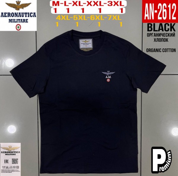 Мужская Футболка Aeronautica Militare (Большие размеры)